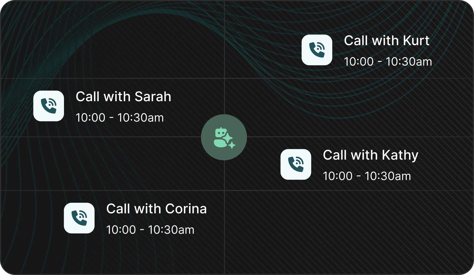 Revscale Voice Agent: Picks up the calls your locations miss, qualifies the caller, and never drops them to voicemail.