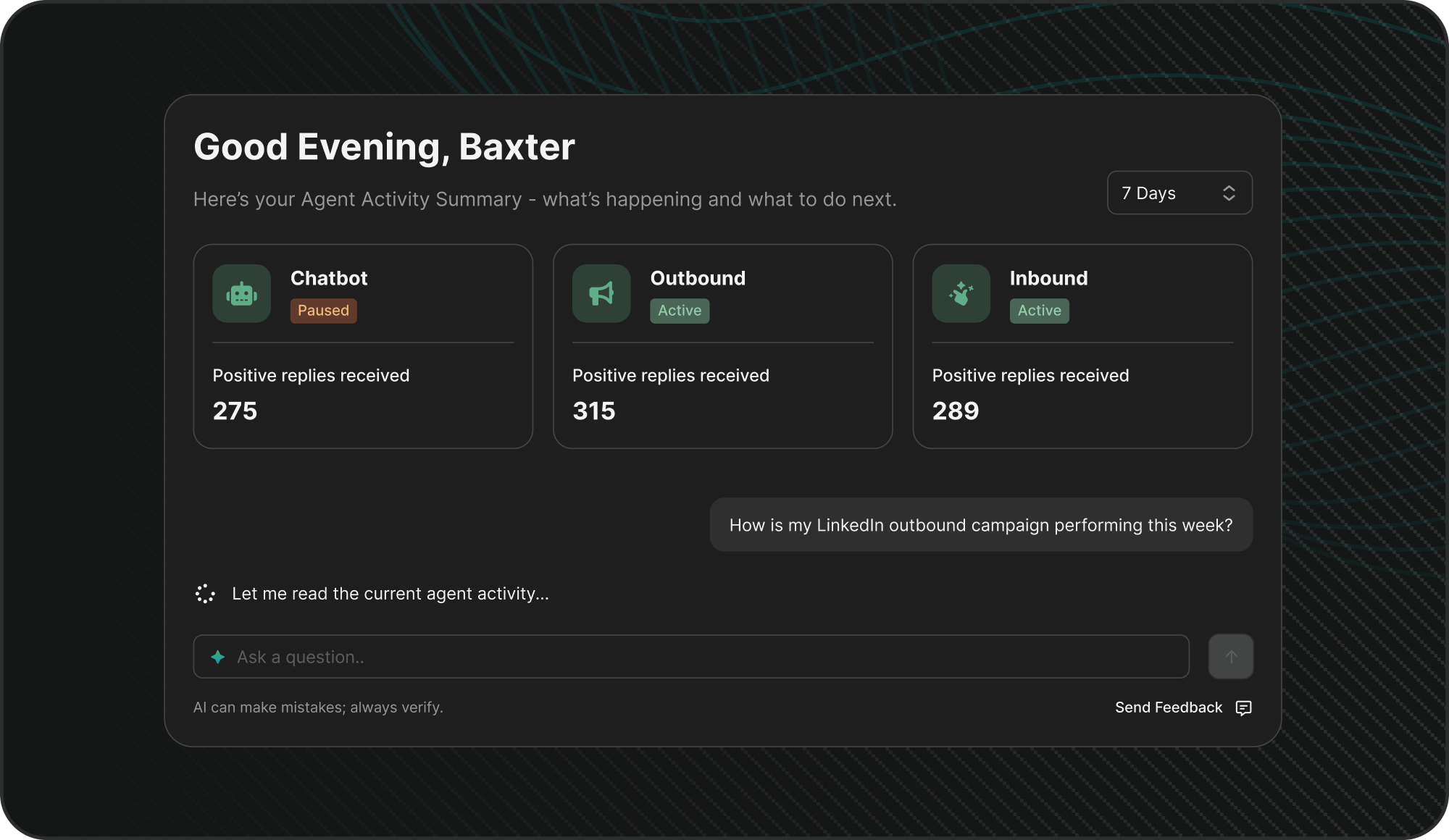 Revscale network intelligence dashboard aggregating pipeline, response, and location health signals across every location in the network