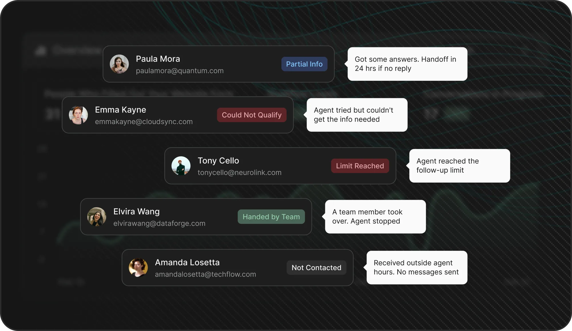 Revscale Inbound AI Agent capturing, qualifying, and routing new leads in real time